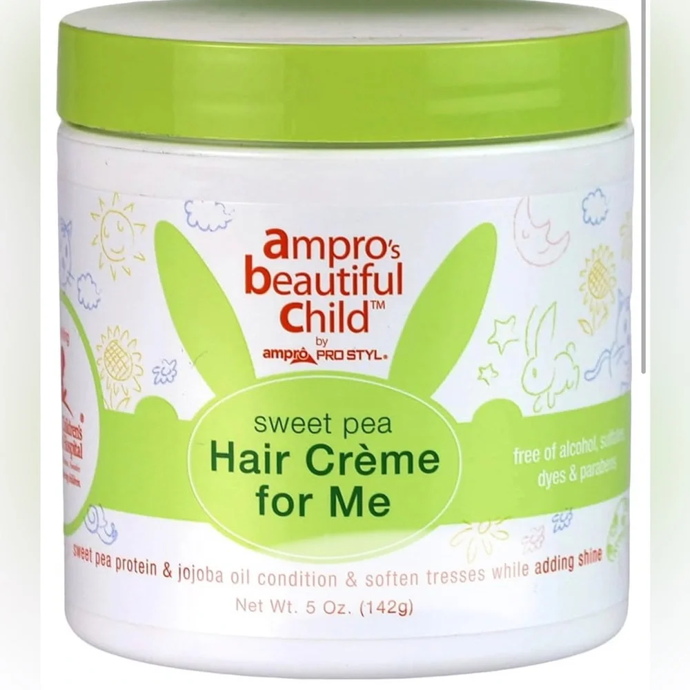 Ampro‎ beautiful child sweet pea hair creme for me new